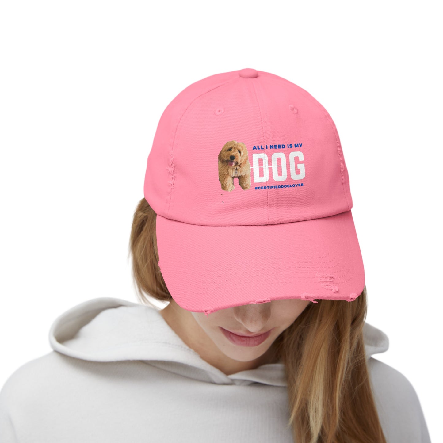 Unisex Distressed Cap