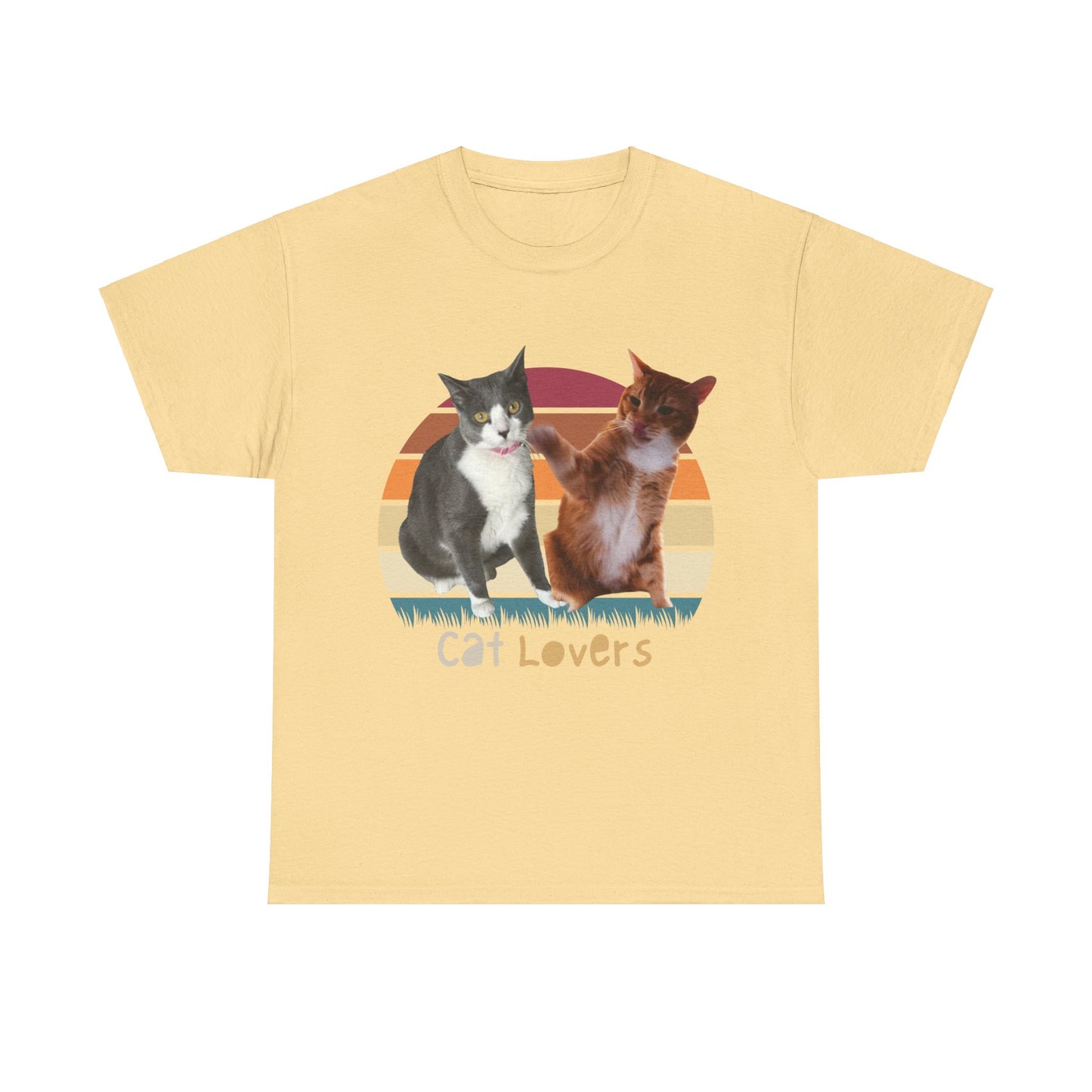 Cat Lover Unisex Heavy Cotton Tee