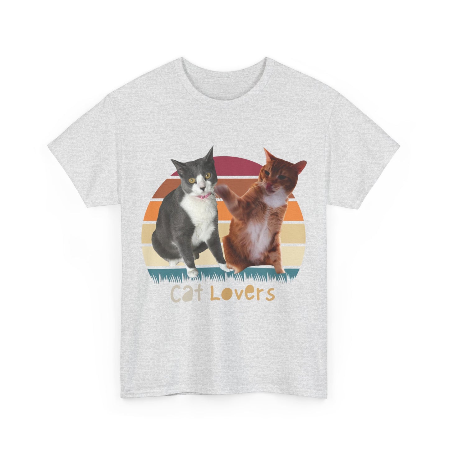 Cat Lover Unisex Heavy Cotton Tee