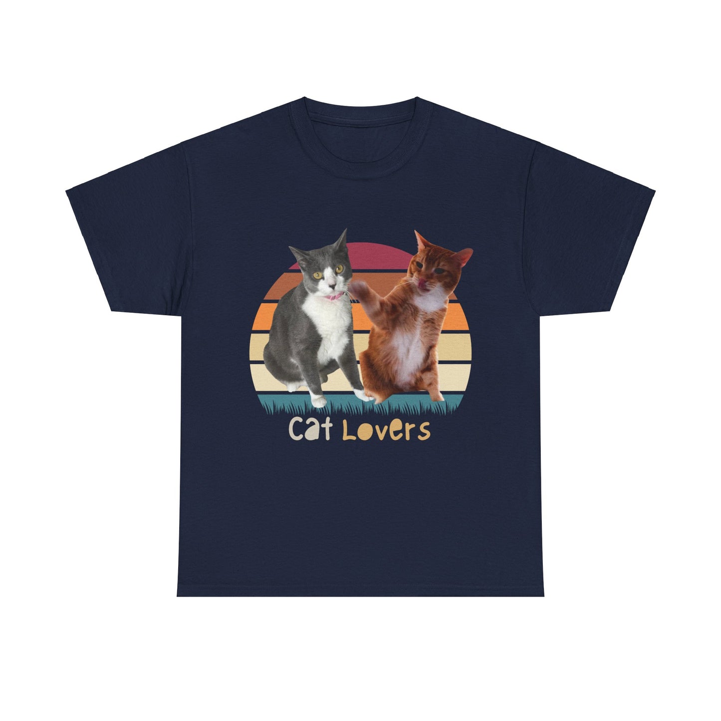 Cat Lover Unisex Heavy Cotton Tee