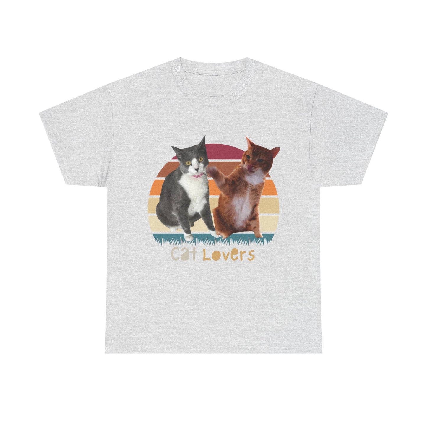 Cat Lover Unisex Heavy Cotton Tee